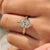 Vintage inspired dutch marquise diamond ring
