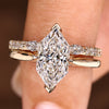 Dutch Marquise Ring with Wedding Band
