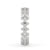 Round diamond eternity band with round diamonds for a classic look.
