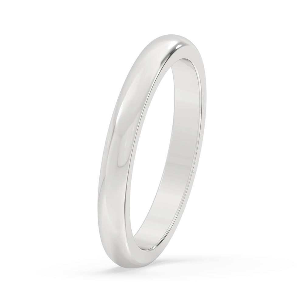 Elegant white gold wedding ring featuring timeless beauty and craftsmanship.
