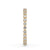 Yellow Gold Eternity Band with Shared Prong Setting.