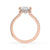 2 carat oval cut diamond ring in pave ring setting, perfect as an IGI certified antique engagement ring.
