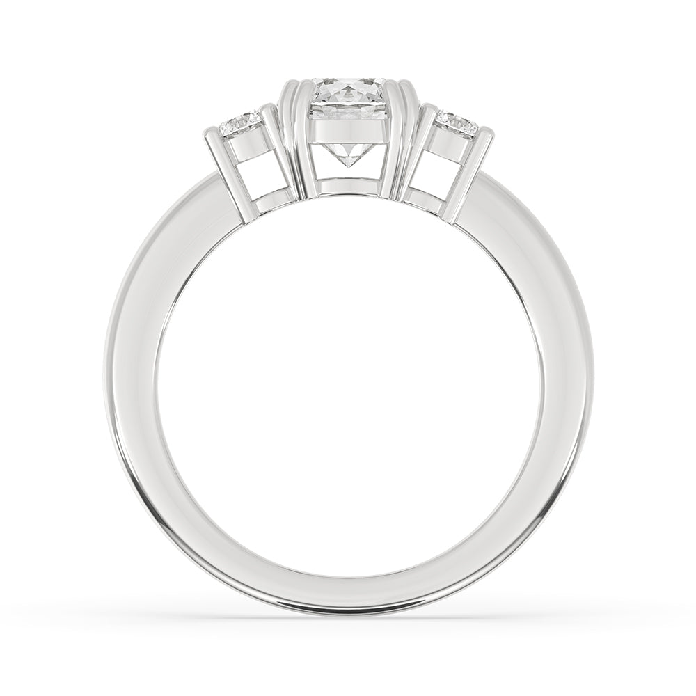 Buy engagement ring with high-quality diamonds in a classic design.
