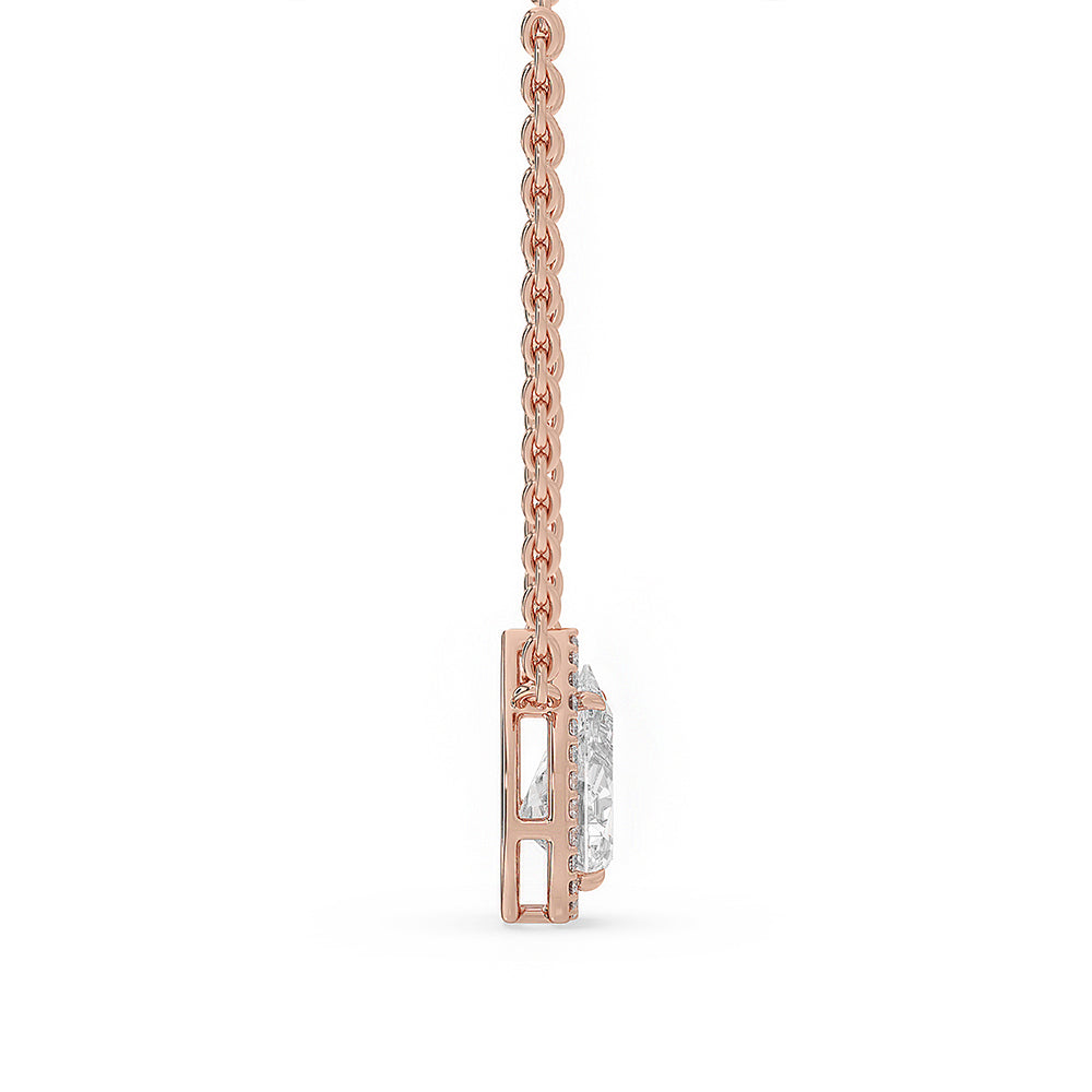IGI Certified handmade pendat with elegant craftsmanship.