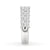 Half eternity band crafted with Lab Grown Diamond and white gold band.
