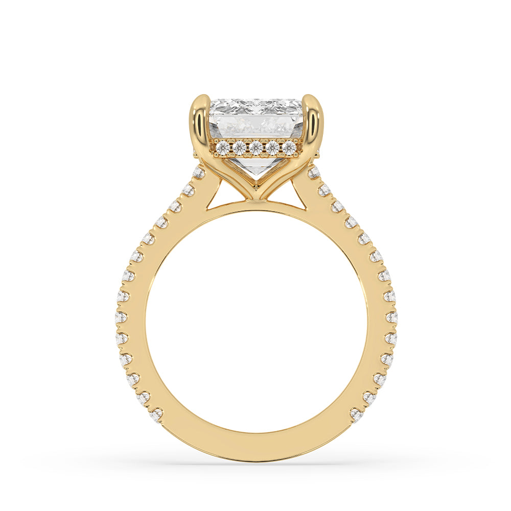 Handmade jewelry featuring carat diamonds ring with elegance.