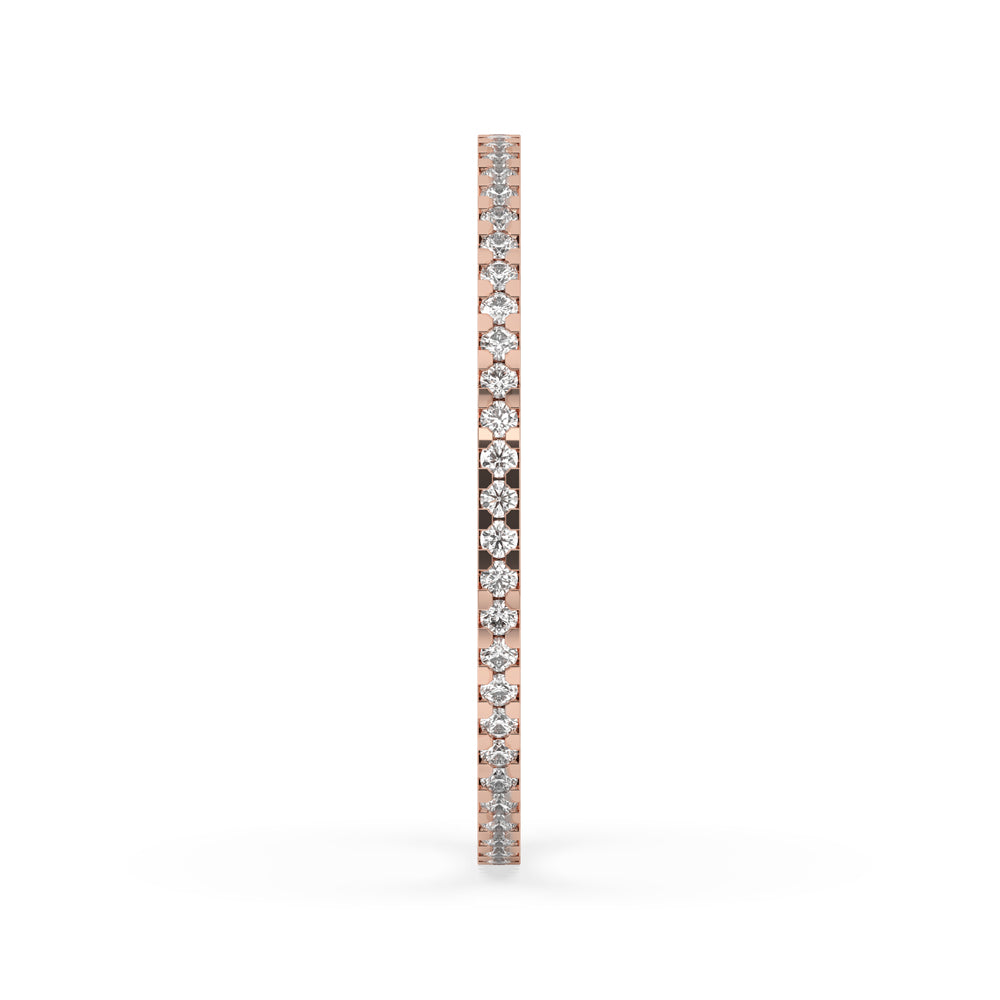 Brilliant round diamond ring featuring exceptional sparkle and impeccable craftsmanship.