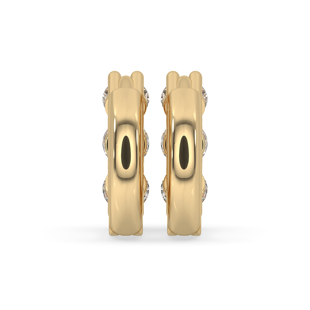 Lab Grown Diamond earrings for ethical shine.
