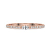 3/4 eternity band with marquise and round diamonds.
