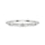 Marquise and round diamond band in white gold.

