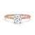Elongated Cushion Cut Engagement Ring with hidden halo ring setting and IGI certified Lab Grown Diamond design.