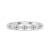 5 Stone Wedding Band designed with marquise cut lab grown diamonds.
