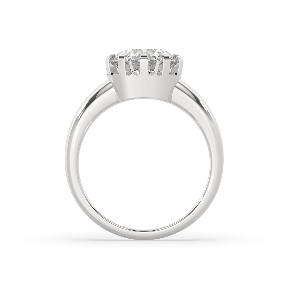 Carat Diamonds ring with a vintage Old European cut diamond.