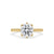 Portuguese cut diamond ring with a solitaire ring design.