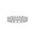 Round diamond wedding band with a stunning round diamond band design.
