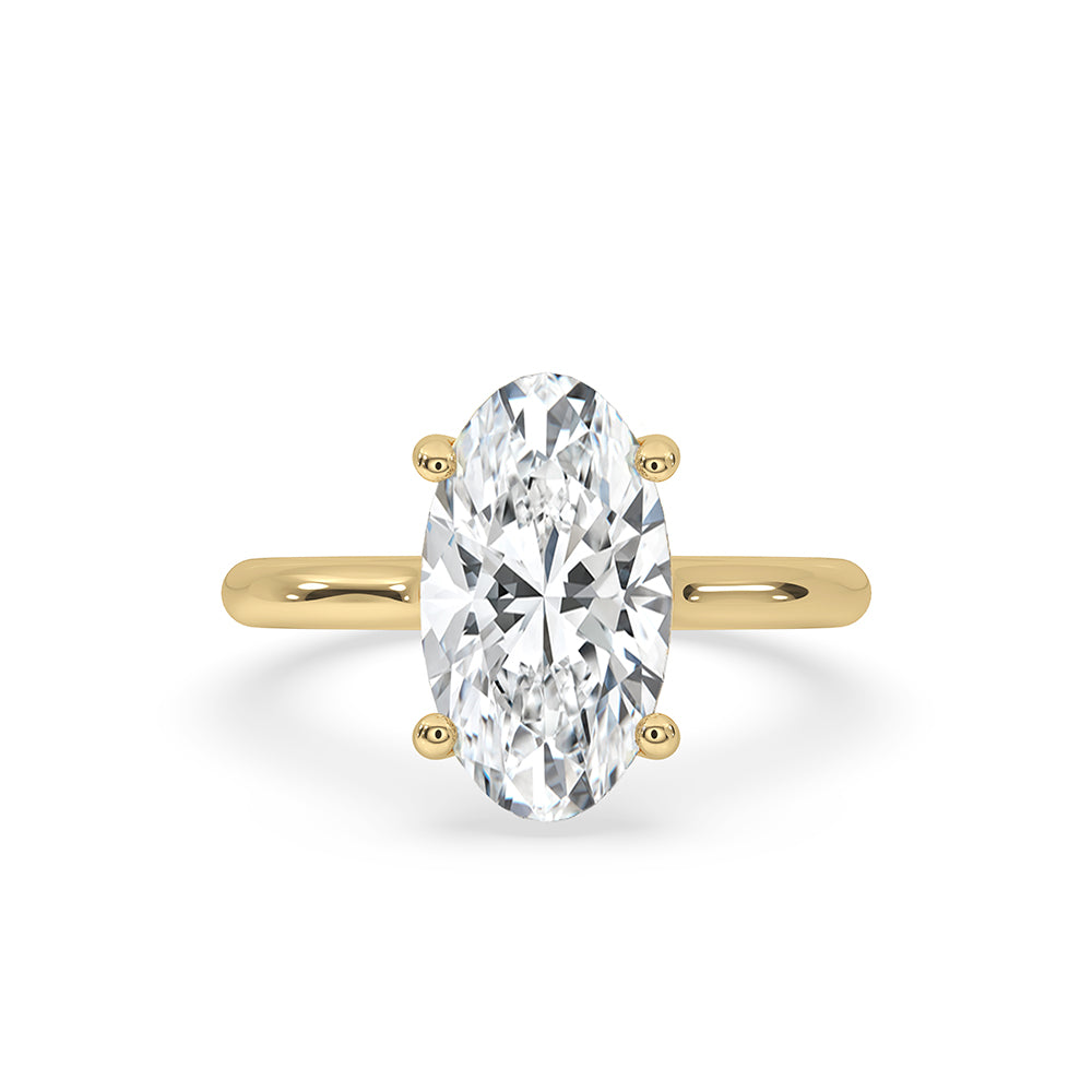 Moval Moval Engagement Ring In Solitaire Style
