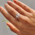 Bezel Emerald Cut Engagement Ring