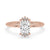 2 carat radiant cut diamond ring in claw prong setting – showcasing a handmade, IGI certified Lab Grown Diamond with timeless elegance.
