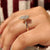 IGI certified Lab grown pear diamond ring.
