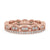 Milgrain wedding band with delicate detailing and elegant finish.
