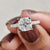 Hidden Halo Engagement Ring with a delicate and modern design.