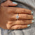 Beautiful 4 Claw Prong Setting ring highlighting a timeless design.