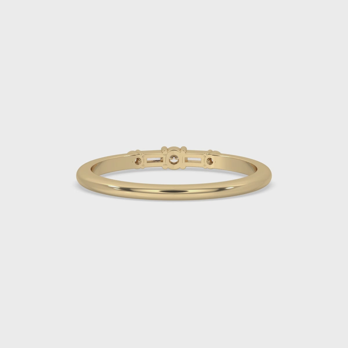 5 Stone Wedding Band