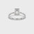 Emerald Cut Solitaire Ring
