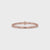 Dainty Engagement Ring Lab Grown Diamond in Rose Gold