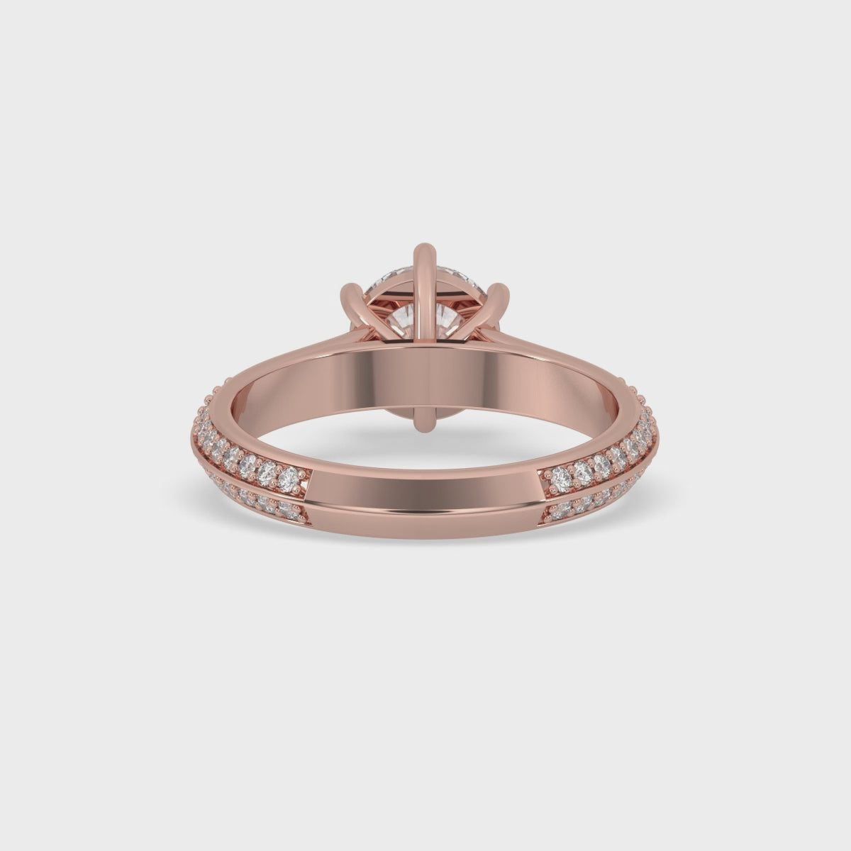 Cathedral Setting Ring Classic Design for Eternal Love