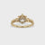 Round Diamond Engagement Ring With 6 Prong Style