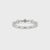 Half Eternity Wedding Band - Round Diamond