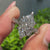Round diamond accents on a Dutch marquise ring.
