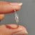 Three Stone Diamond Ring with Twisted Band