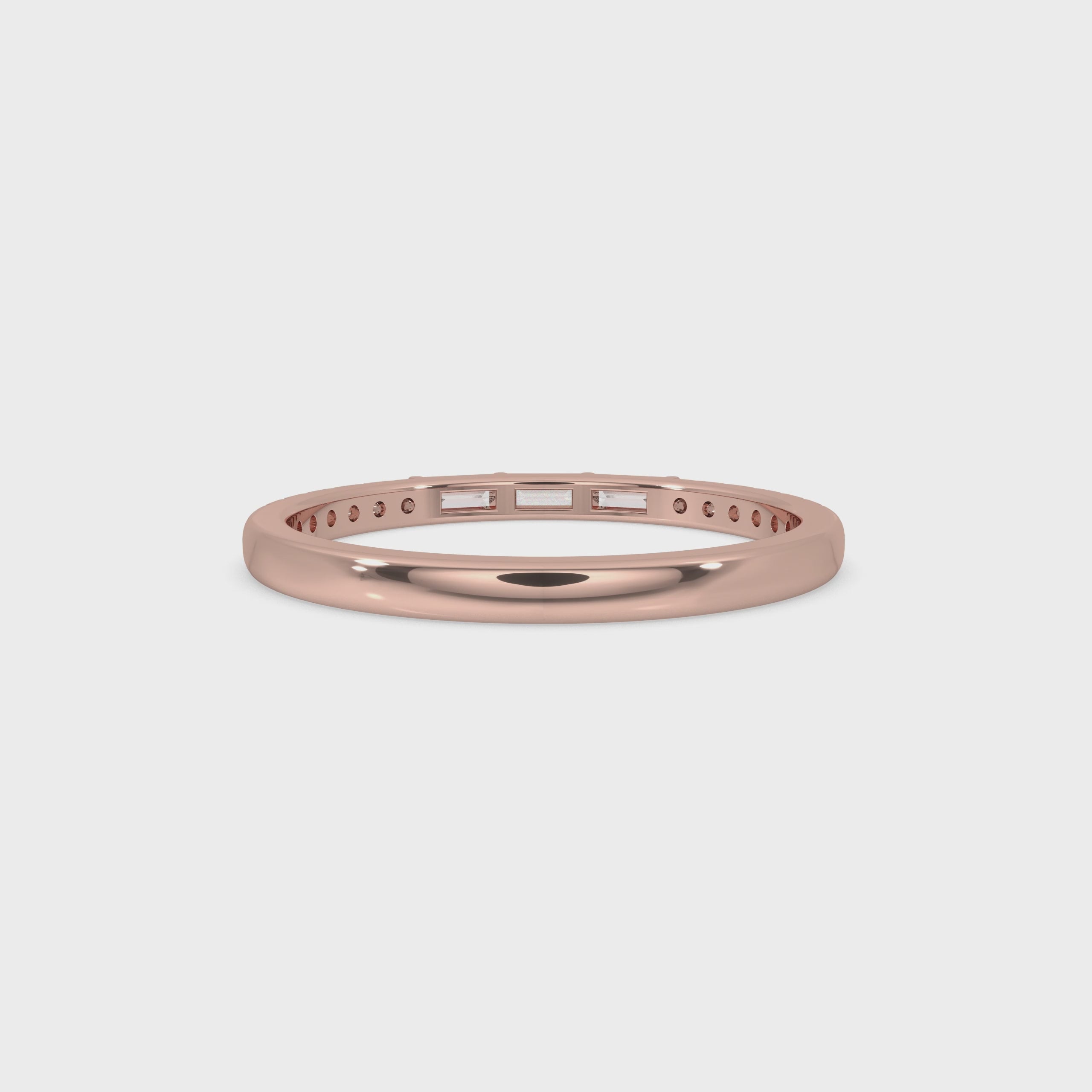 Half Eternity Wedding Band – Sparkle Without Limits