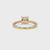Cushion Diamond Engagement Ring with Pave Setting