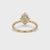 2 Carat Oval Diamond Ring in Classic Claw Prong