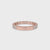 Emerald Cut Eternity Band - Rose Gold