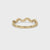 Baguette Wedding Band in Unique Zig Zag Design