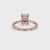 Radiant Engagement Ring With Solitaire Style