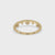 Antique Diamond Wedding Band - Round Diamonds