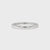 Half Eternity Wedding Band - White Gold
