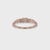 Round Diamond Wedding Band - Classic Half Eternity Style