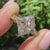 Vintage inspired Dutch marquise engagement ring
