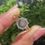 Portuguese cut diamond ring with basket setting.
