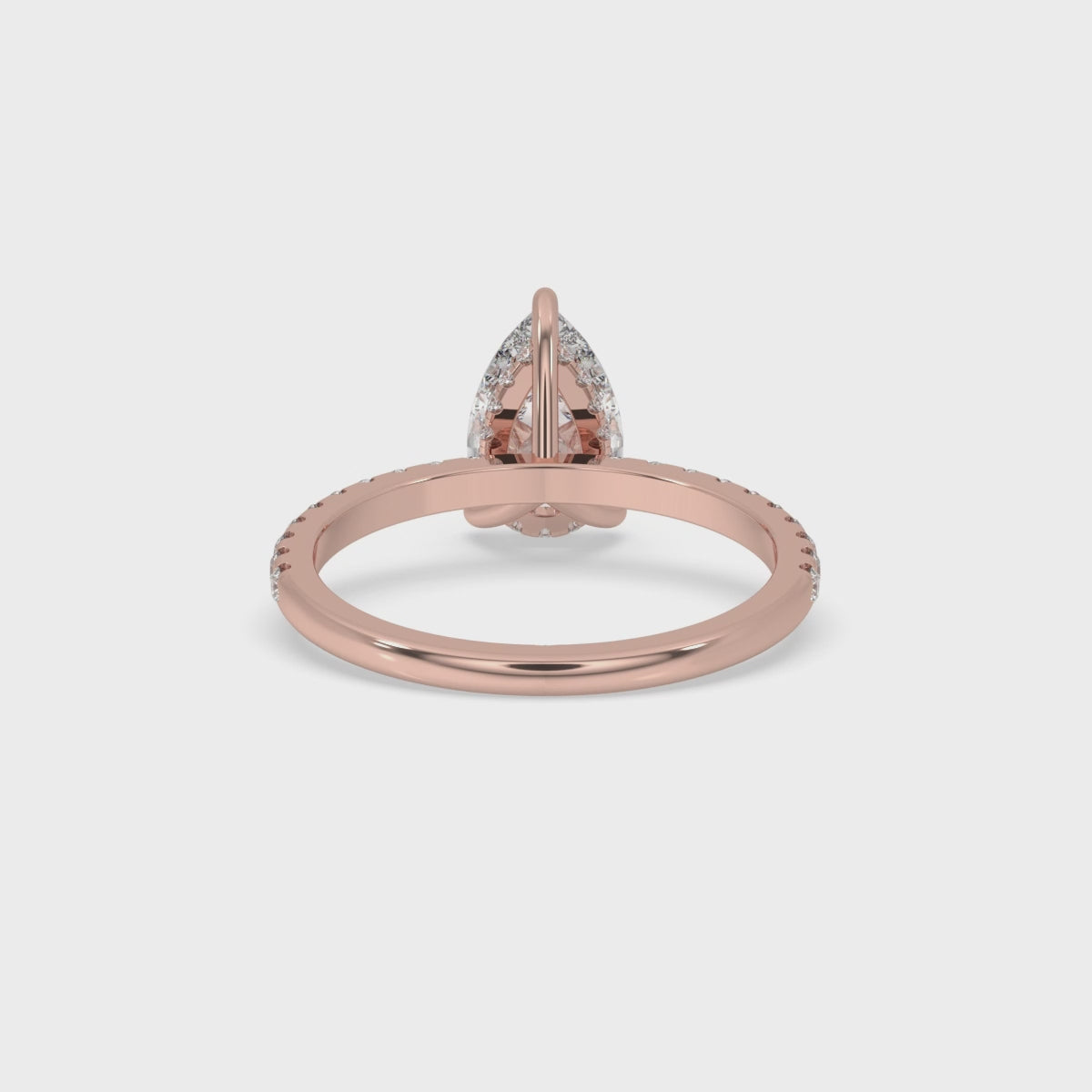 Pear Shape Engagement Ring