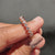 Round Diamond Band - White Gold
