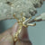 Vintage style dutch marquise ring with milgrain detailing band.