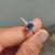 Radiant cut moissanite ring with fine craftsmanship.