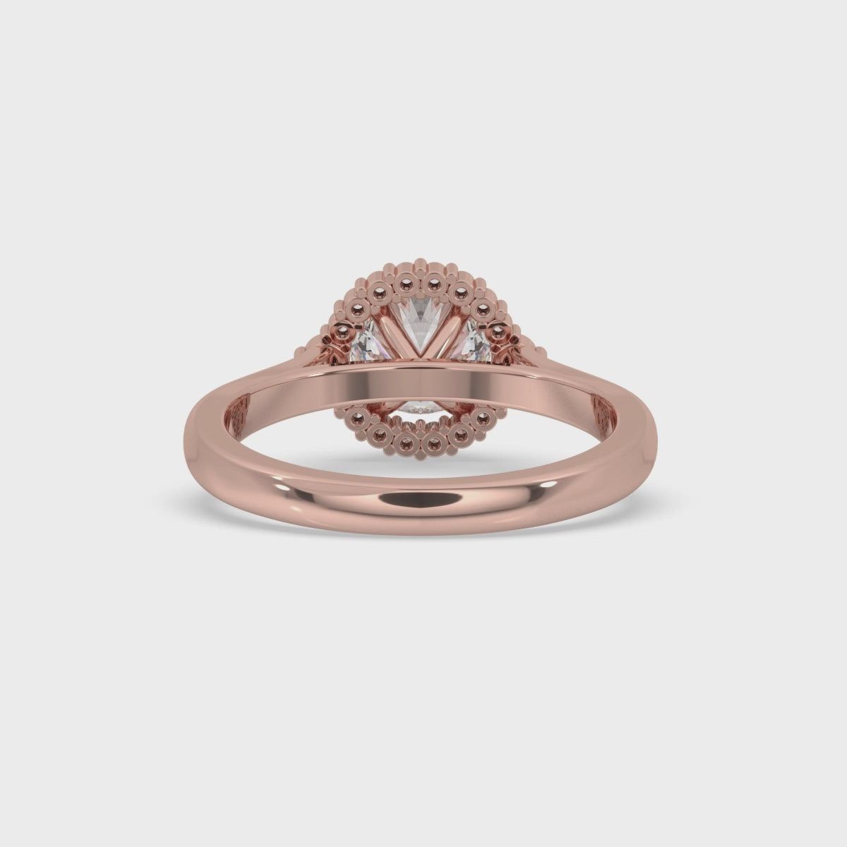 Antique Inspired Engagement Ring with Cathedral Setting